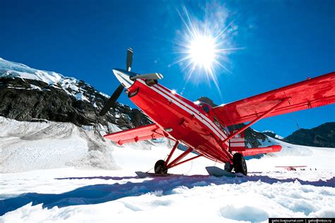 Полёт над горой Денали на Аляске: gelio — LiveJournal