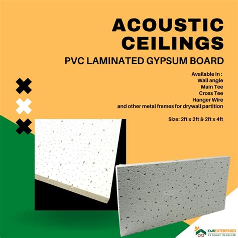 ACOUSTIC CEILING BOARD / PANEL, Commercial & Industrial, Construction ...