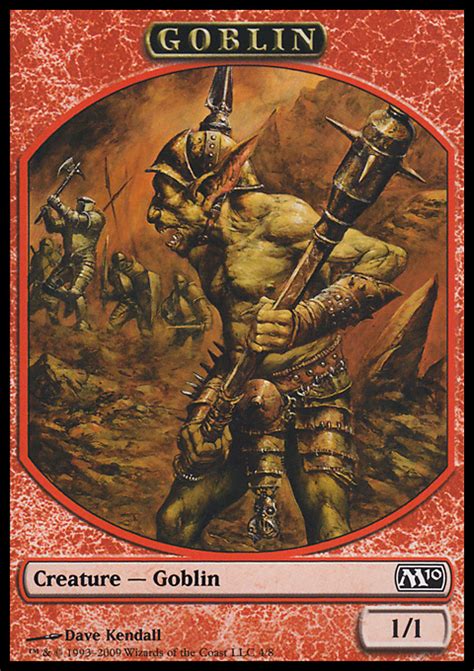 Goblin Token 2010 Core Set Modern Card Kingdom