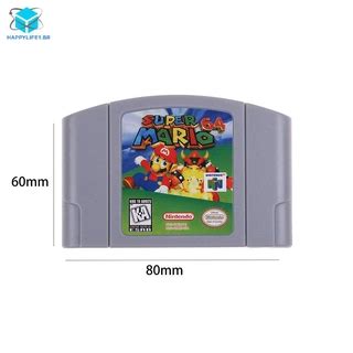 Do Nintend 64 N64 Mario Smash Bros Karta Konsoli Do Gier Wideo Shopee