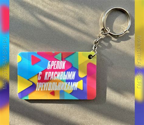 Акриловые брелки на заказ - производство
