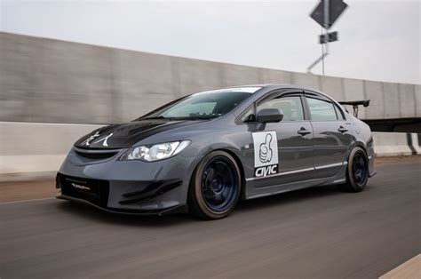 Honda Civic FD Pakai Wide Body Kit Custom, Makin Keluar Aura Racing | atelier-yuwa.ciao.jp