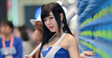 Hot Race Queens Cute Hwang Mi Hee