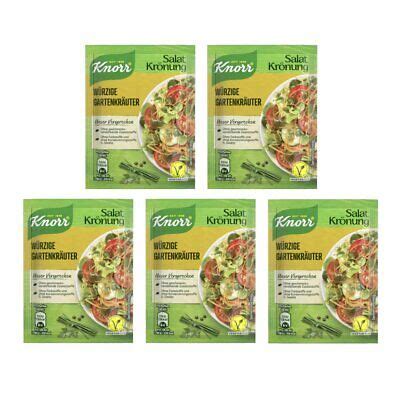 X Packs Knorr Salat Kroenung Spicy Garden Herbs Salad Dressing