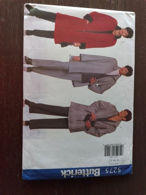 Vintage Jacket 90s Sewing Pattern Uncut Misses Jacket Etsy