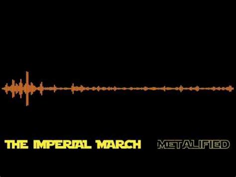 Star Wars The Imperial March Metal Cover Youtube