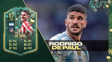 COMPLETE THIS SBC 87 WINTER WILD CARD DE PAUL PLAYER REVIEW FIFA 23