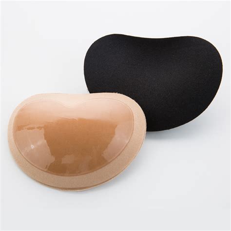 Bikini Padding Bra Inserts Push Up Sticky Bra Cups China Artificial Silicone And Padded