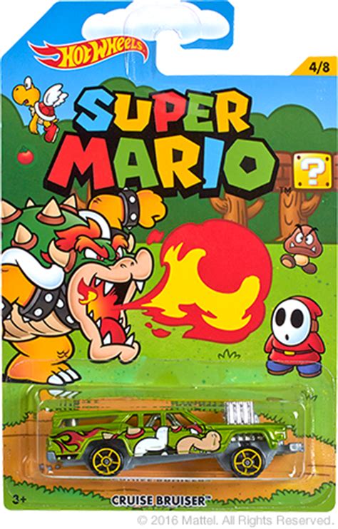 Nova Linha Hot Wheels De Super Mario Bros Toad