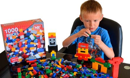 1000 LEGO Compatible Bricks Groupon Goods