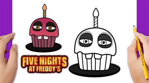 How To Draw Five Nights at Freddy's - Cupcake - YouTube