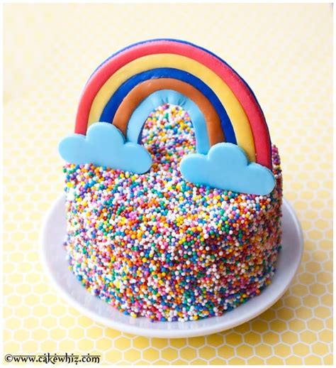 Rainbow Sprinkles Cake - CakeWhiz