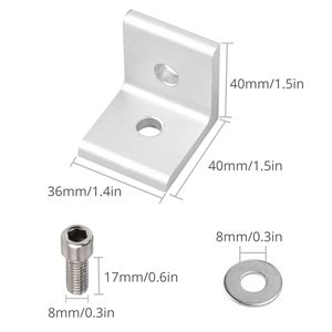 Eckwinkel Esynic St Ck Befestigungsmaterial X X Rechtwinkel