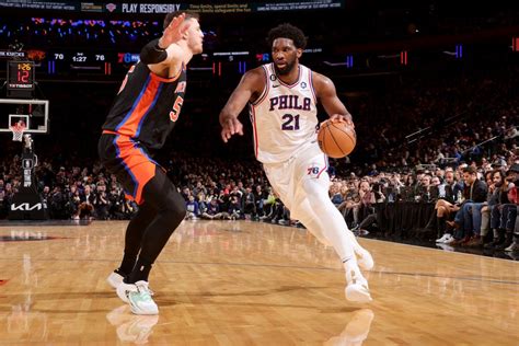 Photos Sixers Vs New York Knicks Philadelphia Ers