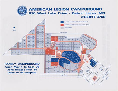 Office And Facilities Detroit Lakes American Legion Campground
