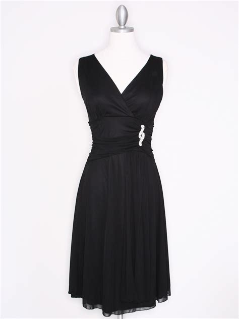 V Neck Tea Length Cocktail Dresses | Sung Boutique L.A.
