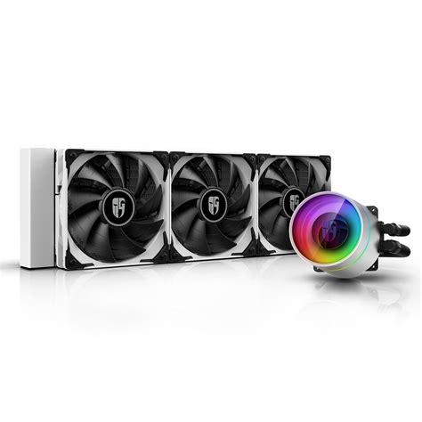 Buy DEEP COOL Castle 360EX WH Addressable RGB AIO Liquid CPU Cooler