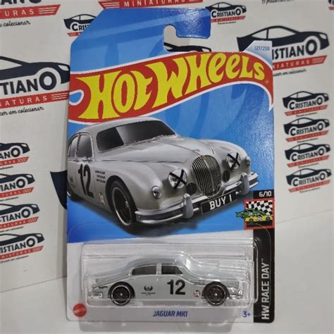 Jaguar Mk Hw Race Day Hot Wheels Lote G Hry Shopee Brasil