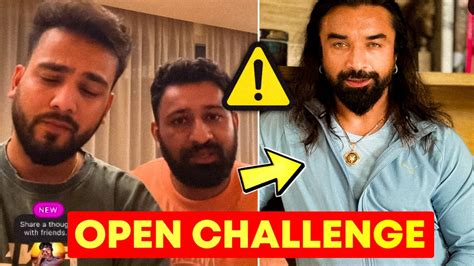 Elvish Yadav Rajat Dalal Open Challenge To Ajaz Khan Ajaz Khan Vs