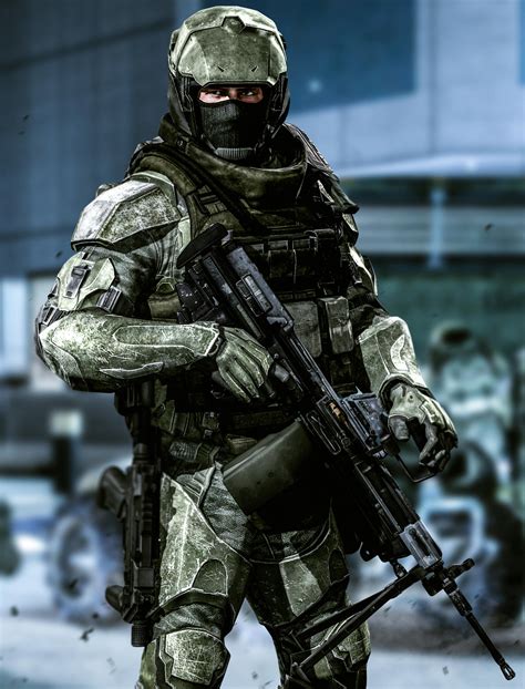 Unsc Marine Saw Gunner H2a By Lordhayabusa357 On Deviantart