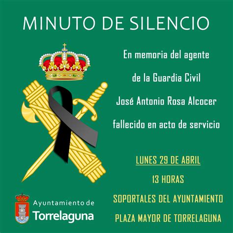 Minuto de Silencio en memoria de José Antonio Rosa | Ayuntamiento de