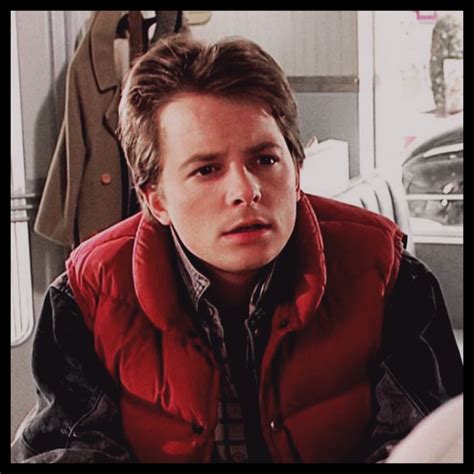 Marty Mcfly Icon Back To The Future Michael J Fox Michael J Back