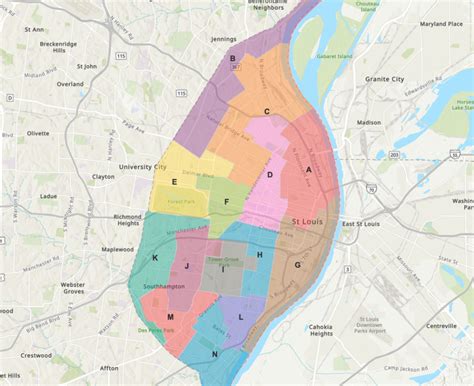 St Louis Ward Map Agatha Laverne