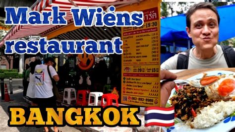 Mark Wiens Restaurant Bangkok YouTube