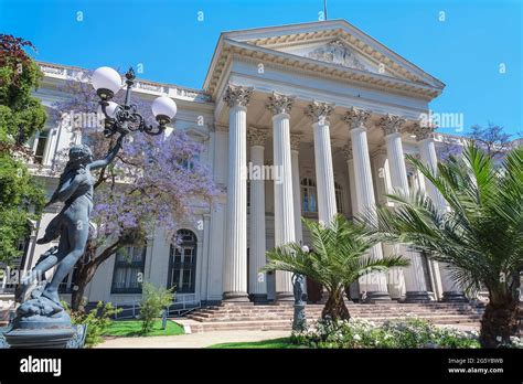 The Former National Congress Building Santiago De Chile Chile South