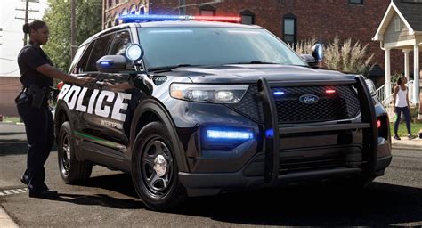 2020 Ford Police Interceptor Utility Hybrid Is 41% More Efficient Than Previous Model | Carscoops