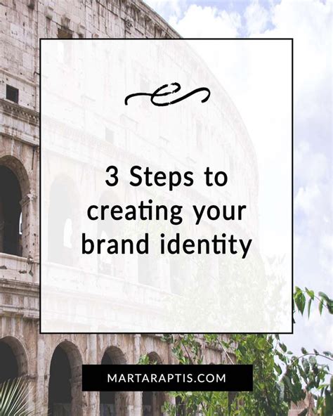 3 Steps To Creating Your Brand Identity