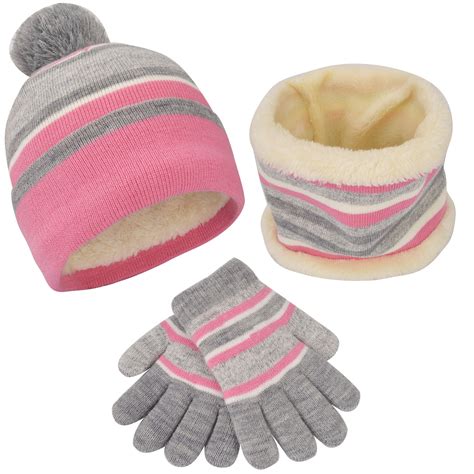 Girls Hat And Glove Sets