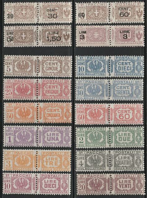 Italy Kingdom 1923 32 Postal Parcels Knot Overprints Catawiki