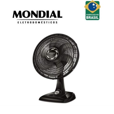 Ventilador De Mesa Super Power Vsp B Cm P S Mondial Preto V