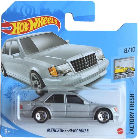 Hot Wheels Mercedes Benz E Factory Fresh Silver Tarjeta Corta Yaxa Colombia
