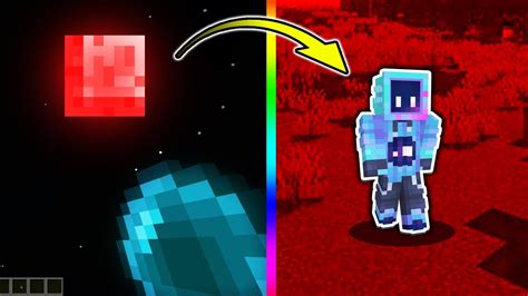 QUE PASA SI LANZAMOS UNA ENDER PEARL EN LA LUNA ROJA EN MINECRAFT