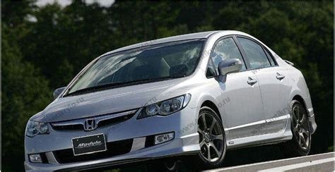 Обвес modulo на Honda civic 4d 2006-2008 (Хонда цивик 8 4д) купить с ...