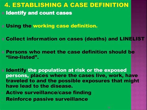 Epidemiology Bsph 122 Outbreak Investigation And Response Ppt Download