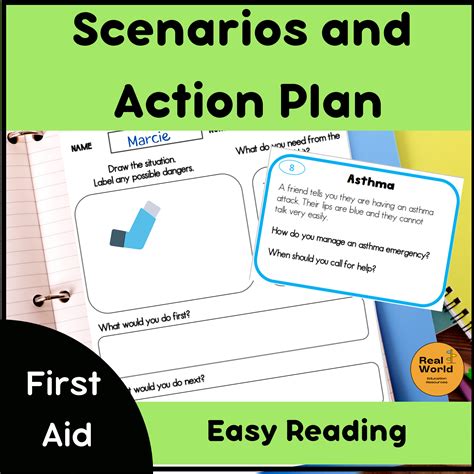 First aid scenarios and action plan cards - Made By Teachers