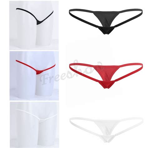 Women Lingerie Sexy Open Butt Low Waisted G String Underwear Thong Bikini T Back Ebay