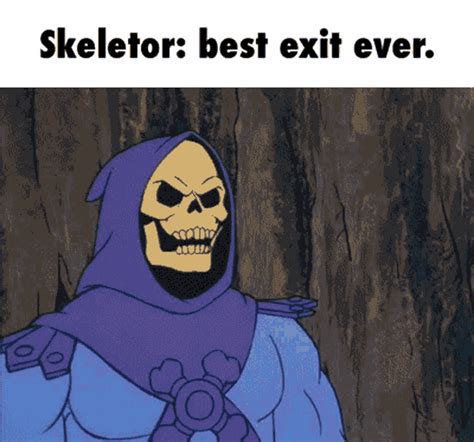 Master Of Universe Skeletor Best Exit Ever 