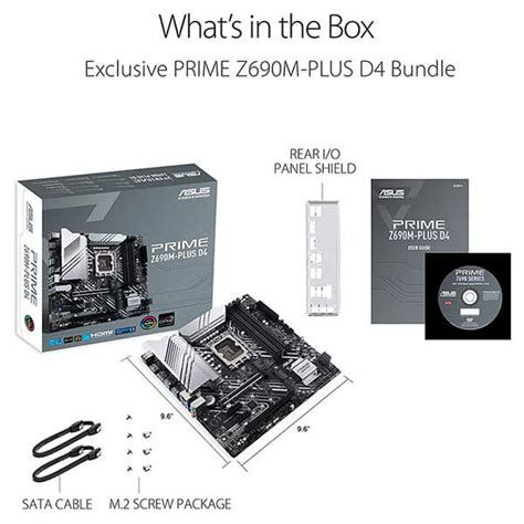 ASUS PRIME Z690M-PLUS D4 Motherboard | Midas Computer Center | Amman Jordan