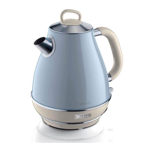 Chaleira Eletrica Com Temperatura - Ariete 2869 - Chaleira Elétrica 1,7 Litros Vintage Azul 220V