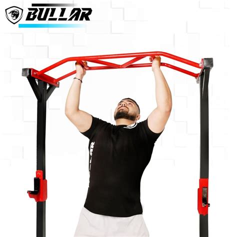 Bullar Heavy Duty Adjustable Power Squat Rack Stand For Home Gym