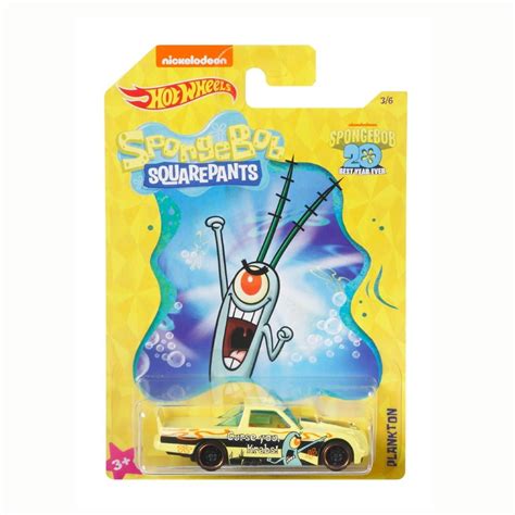 Vehículo Hot Wheels Spongebob Circle Trucker Plankton Bodega Aurrera