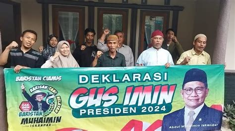 Petani Gurem Di Ciamis Mendukunf Muhaimin Jadi Capres 2024 Sakata Id