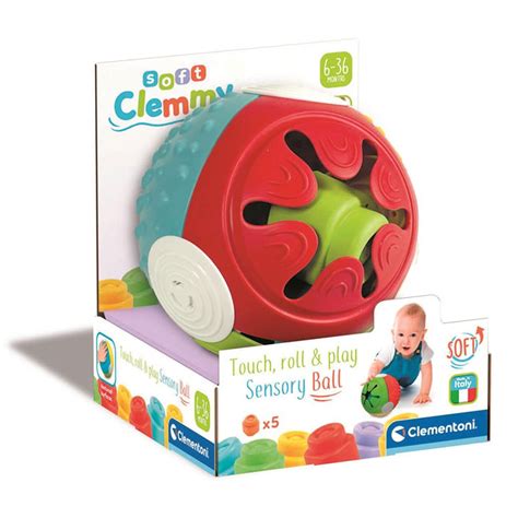 Clementoni Soft Clemmy Touch And Play Sensory Ball