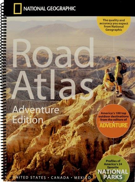 National Geographic Road Atlas Adventure Edition Rei Co Op