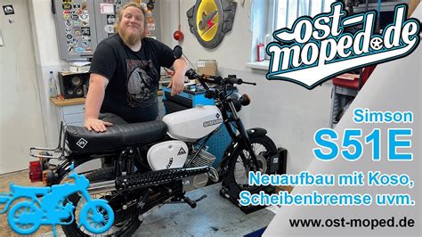 Simson S Scheibenbremse Koso Tacho Jugendweihe Neuaufbau