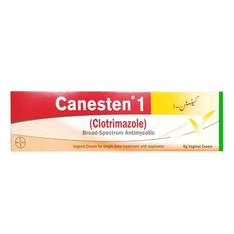 Buy Bayer Canesten 1 Clotrimazole Vaginal Cream With Applicator 5g Online In Pakistan My